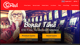 32Red Casinos Games & Bonus Offers